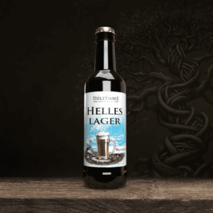 Helles Lager bottled