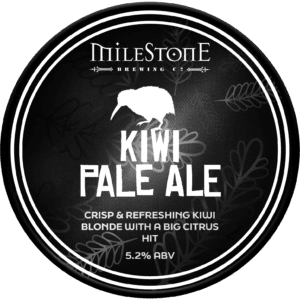 Kiwi Pale Ale pump clip