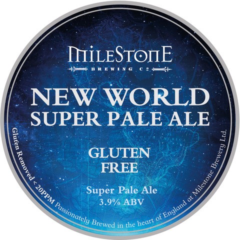 New World Pale Ale pump clip